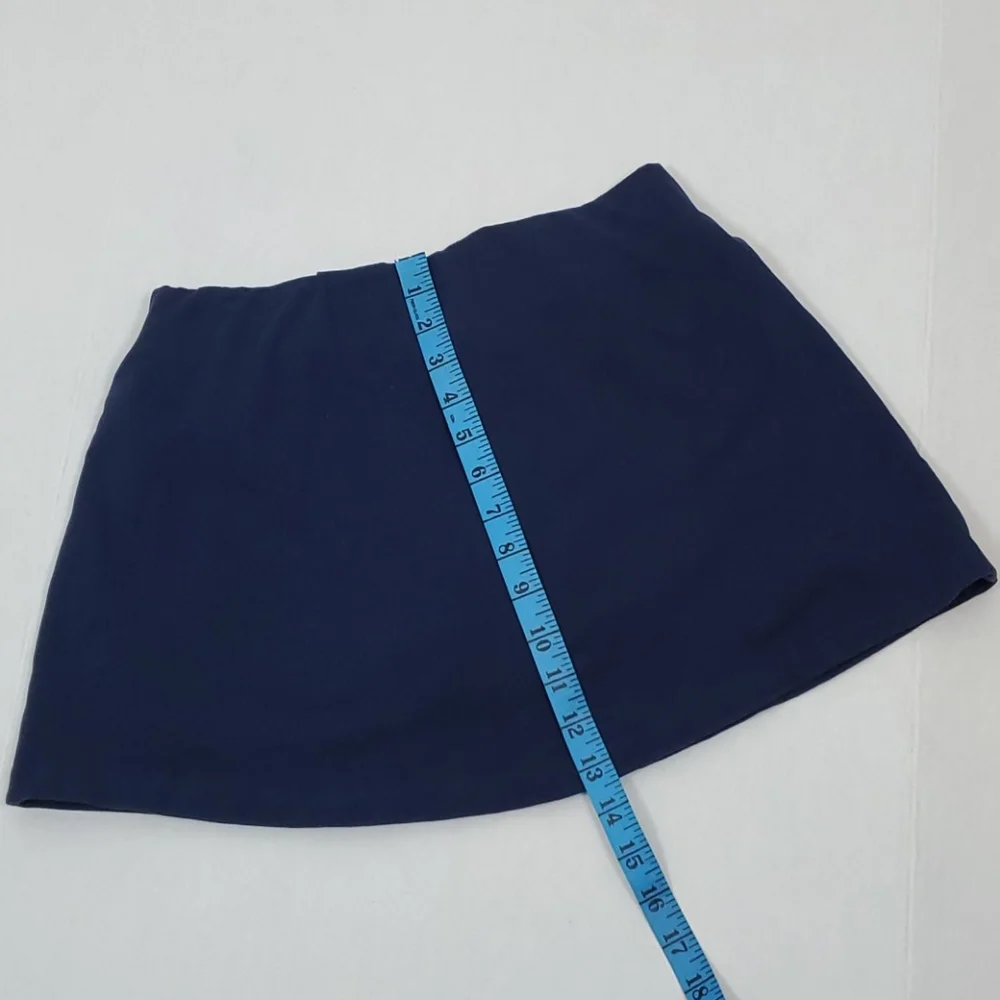 Lilly Pulitzer Jakarta blue mini skirt women size XS
